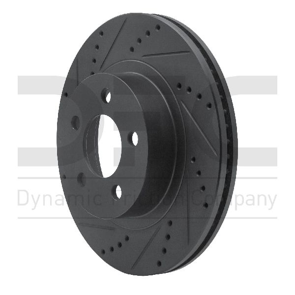 2001-2005 Ford Explorer Sport Trac Disc Brake Rotor - Front Left (Dynamic Friction)