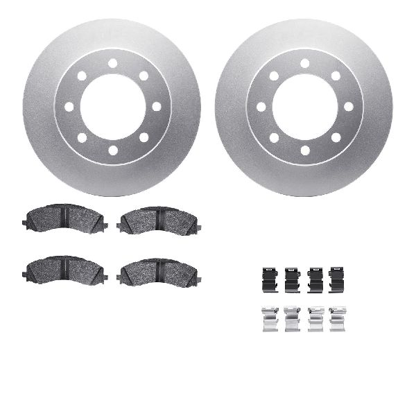 2019-2024 Ram 3500 Disc Brake Kit - Front (Dynamic Friction)