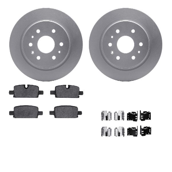 2021 GMC Yukon XL Disc Brake Kit - Rear (Dynamic Friction)