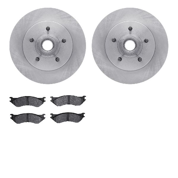 1998-2000 Lincoln Navigator Disc Brake Kit - Front (Dynamic Friction)