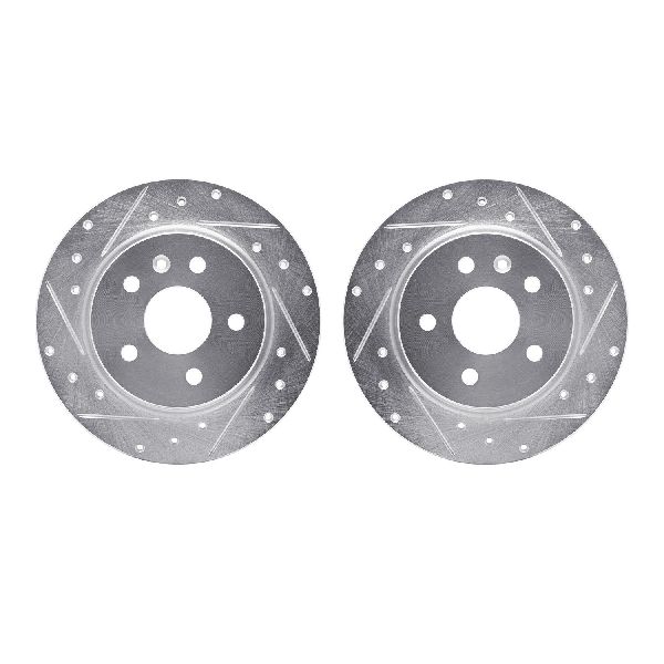 2011-2018 Chevrolet Cruze Disc Brake Rotor Set - Rear (Dynamic Friction)