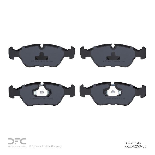 1988-1991 BMW M3 Disc Brake Pad Set - Front (Dynamic Friction)