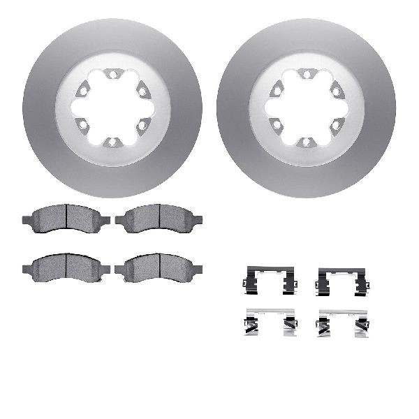 2009-2012 GMC Canyon Disc Brake Kit - Front (Dynamic Friction)