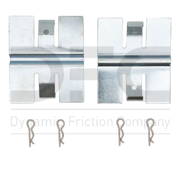 1973-1979 Volkswagen Transporter Disc Brake Hardware Kit - Front (Dynamic Friction)