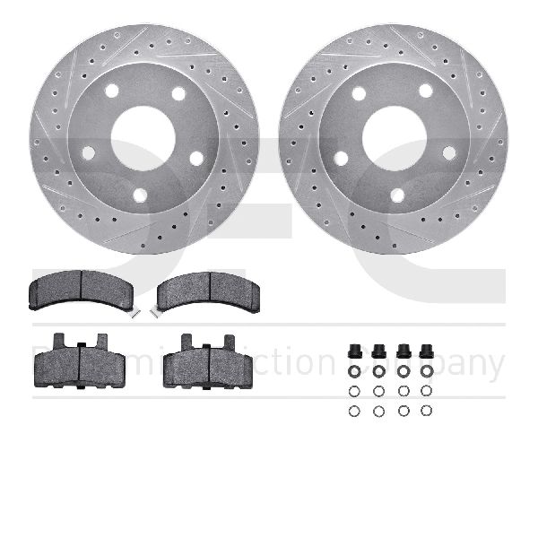 1994-1999 Dodge Ram 1500 Disc Brake Kit - Front (Dynamic Friction)