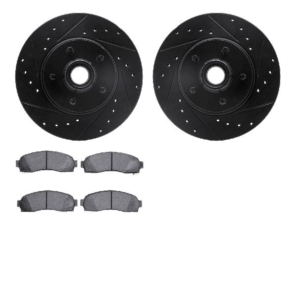2003-2009 Mazda B2300 Disc Brake Kit - Front (Dynamic Friction)
