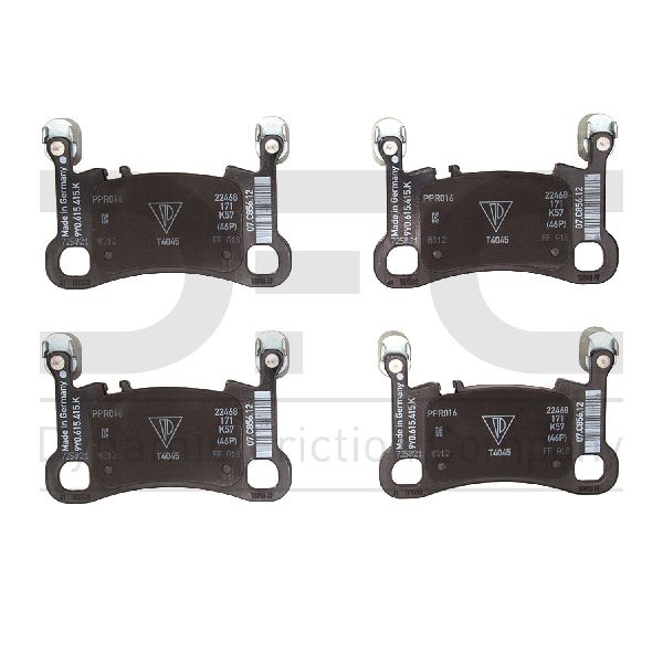 2019-2023 Porsche Cayenne Disc Brake Pad Set - Rear (Dynamic Friction)