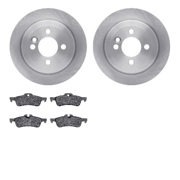 2002-2008 Mini Cooper Disc Brake Kit - Rear (Dynamic Friction)