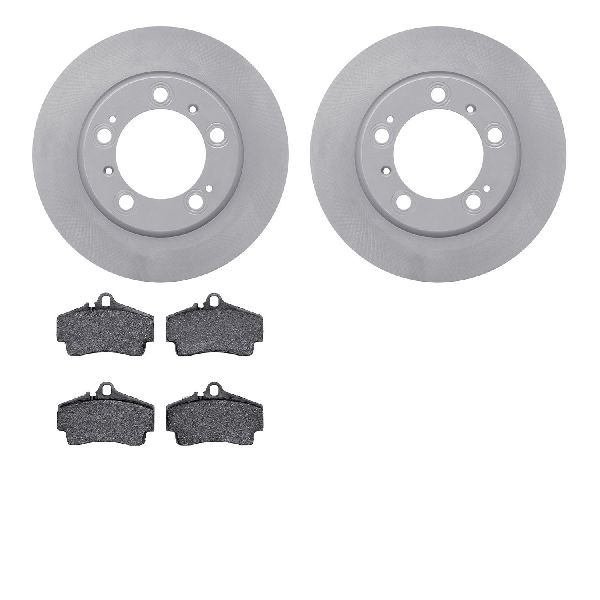 1997-2004 Porsche Boxster Disc Brake Kit - Rear (Dynamic Friction)
