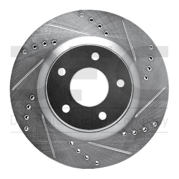 2008-2014 Nissan X-Trail Disc Brake Rotor - Front Right (Dynamic Friction)