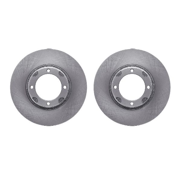 1980-1982 Toyota Tercel Disc Brake Rotor Set - Front (Dynamic Friction)