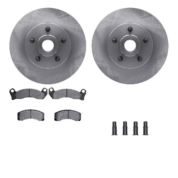 1982-1991 Mercury Grand Marquis Disc Brake Kit - Front (Dynamic Friction)