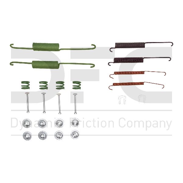 1991-2004 Isuzu Rodeo Drum Brake Hardware Kit - Rear (Dynamic Friction)