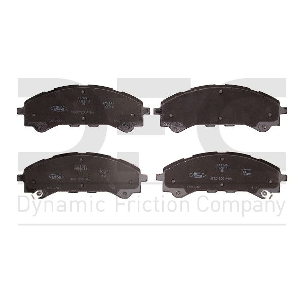 2019-2025 Ford Ranger Disc Brake Pad Set - Front (Dynamic Friction)
