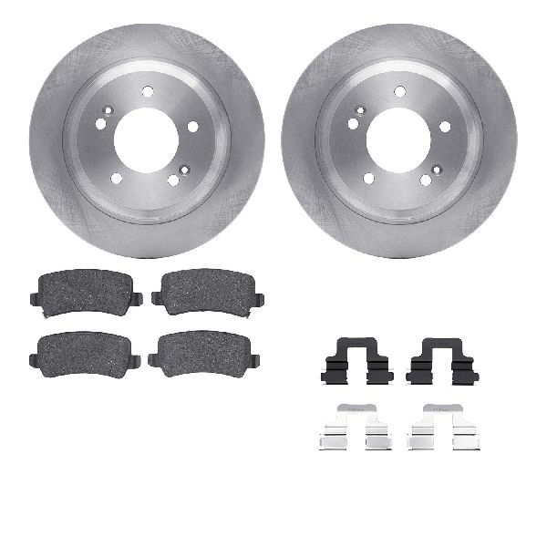 2016-2017 Hyundai Azera Disc Brake Kit - Rear (Dynamic Friction)