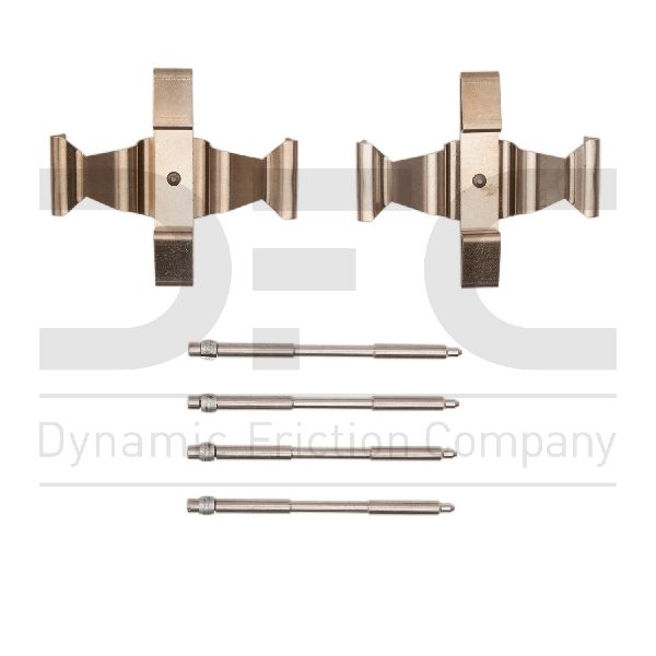 2020-2025 BMW X6 Disc Brake Hardware Kit - Front (Dynamic Friction)