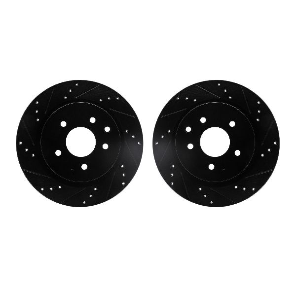 2008-2012 INFINITI EX35 Disc Brake Rotor Set - Rear (Dynamic Friction)