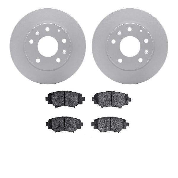 2017-2018 Mazda 3 Disc Brake Kit - Rear (Dynamic Friction)