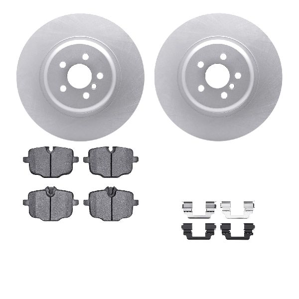 2016-2019 BMW 750i Disc Brake Kit - Rear (Dynamic Friction)
