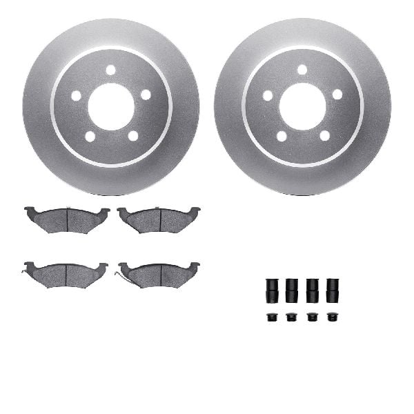 1997-2000 Dodge Grand Caravan Disc Brake Kit - Rear (Dynamic Friction)