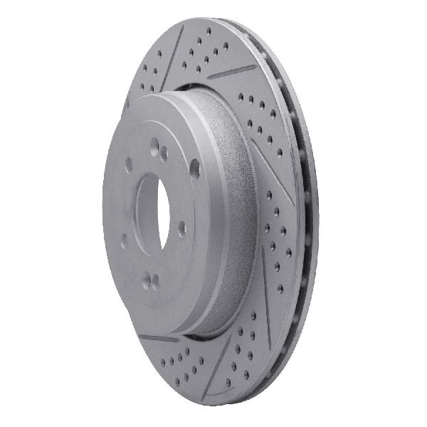 2010-2016 Hyundai Genesis Coupe Disc Brake Rotor - Rear Left (Dynamic Friction)