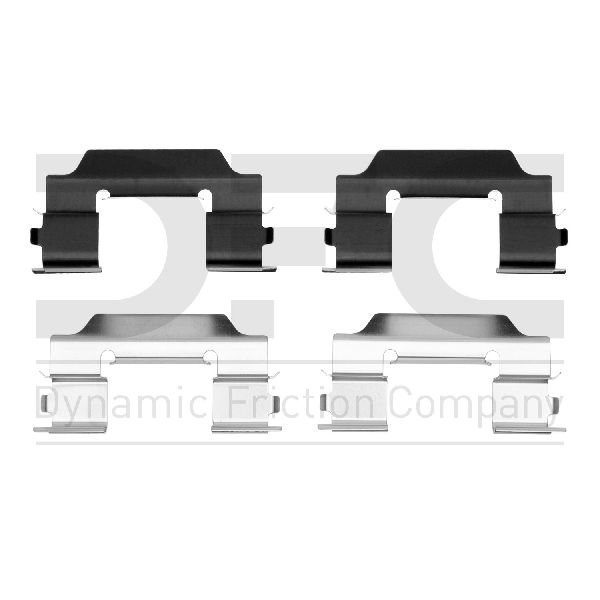 2011 Saab 9-4X Disc Brake Hardware Kit - Rear (Dynamic Friction)