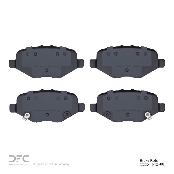 2013-2019 Ford Flex Disc Brake Pad Set - Rear (Dynamic Friction)