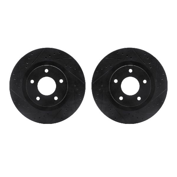 2008-2014 Dodge Avenger Disc Brake Rotor Set - Front (Dynamic Friction)