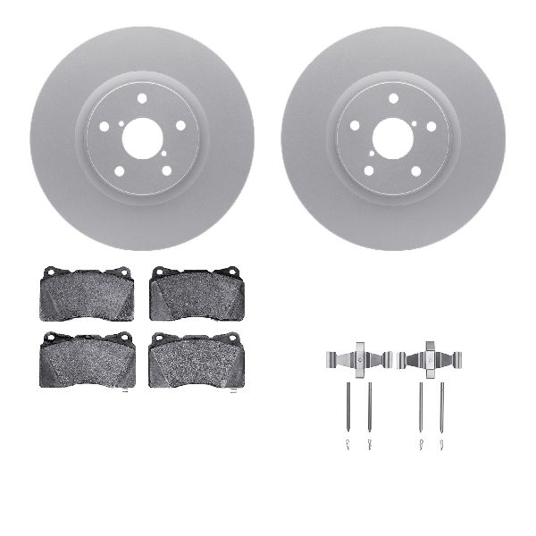 2005-2014 Subaru Impreza Disc Brake Kit - Front (Dynamic Friction)