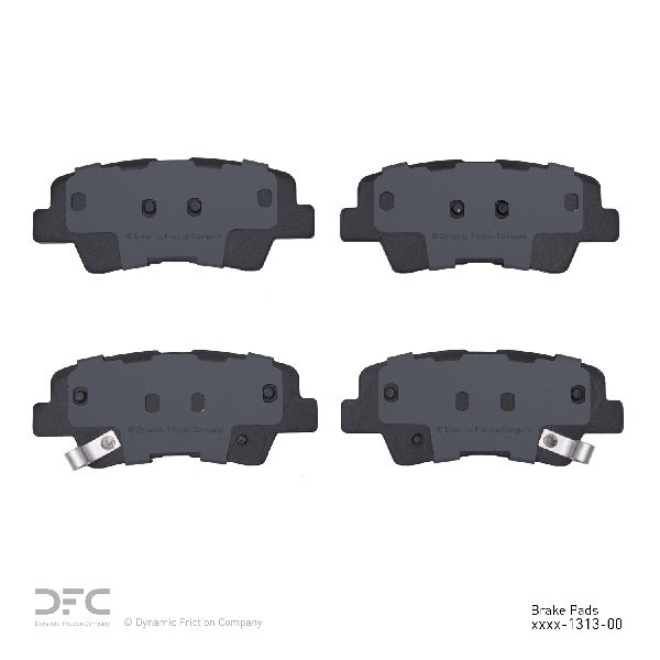 2009-2011 Hyundai Azera Disc Brake Pad Set - Rear (Dynamic Friction)