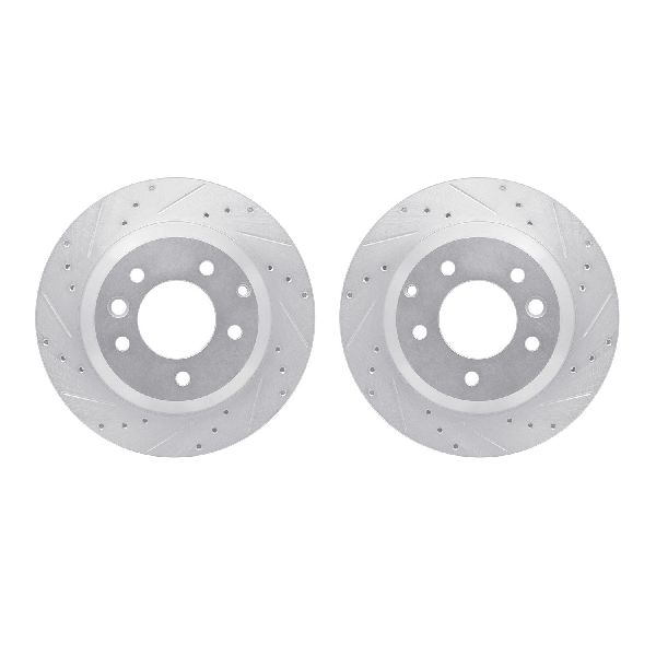 2004-2018 Volkswagen Touareg Disc Brake Rotor Set - Rear (Dynamic Friction)