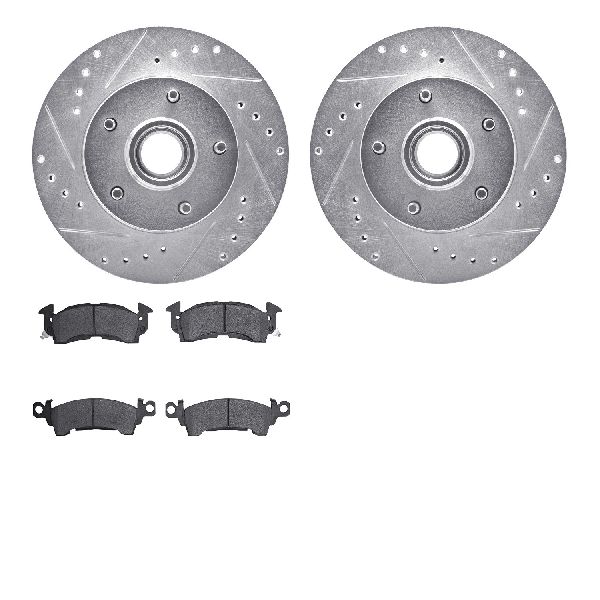 1979-1986 Buick LeSabre Disc Brake Kit - Front (Dynamic Friction)