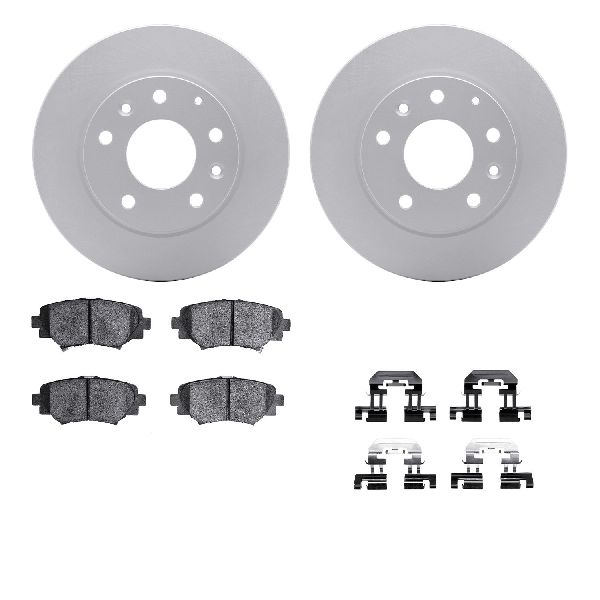 2017-2018 Mazda 3 Disc Brake Kit - Rear (Dynamic Friction)