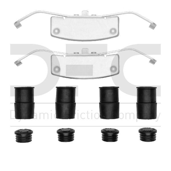 2011-2012 Jaguar XF Disc Brake Hardware Kit - Front (Dynamic Friction)