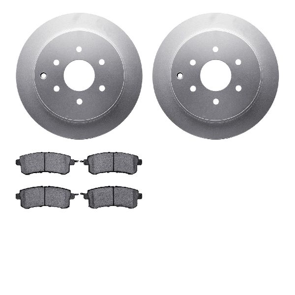 2011-2013 INFINITI QX56 Disc Brake Kit - Rear (Dynamic Friction)
