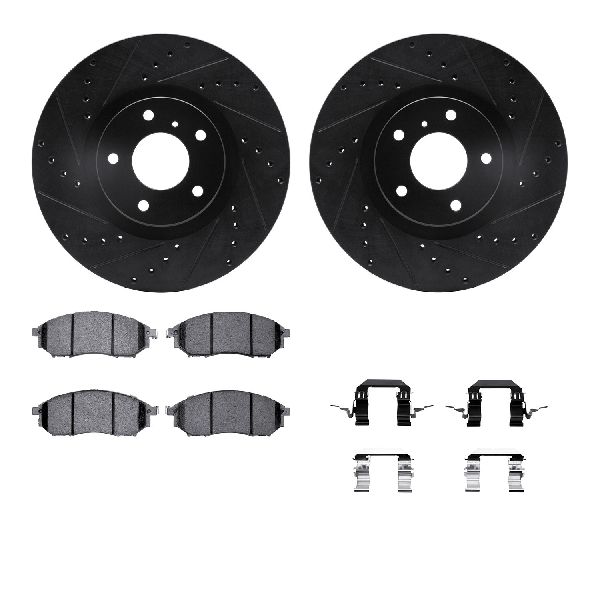 2008-2012 INFINITI EX35 Disc Brake Kit - Front (Dynamic Friction)