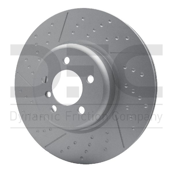 2013-2015 BMW 335i xDrive Disc Brake Rotor - Front (Dynamic Friction)
