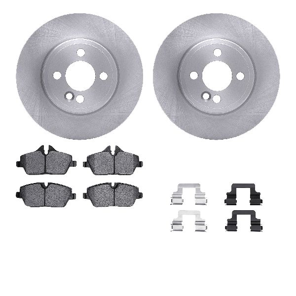 2007-2015 Mini Cooper Disc Brake Kit - Front (Dynamic Friction)