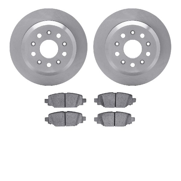 2018-2022 Jeep Wrangler Disc Brake Kit - Rear (Dynamic Friction)