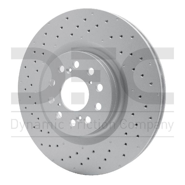2017-2025 Honda Civic Disc Brake Rotor - Front (Dynamic Friction)