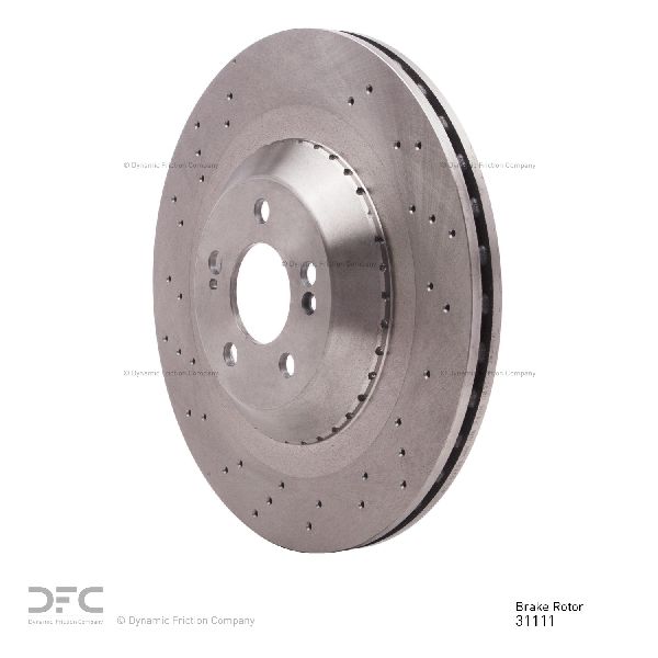 2015-2017 Mercedes-Benz S600 Disc Brake Rotor - Rear (Dynamic Friction)