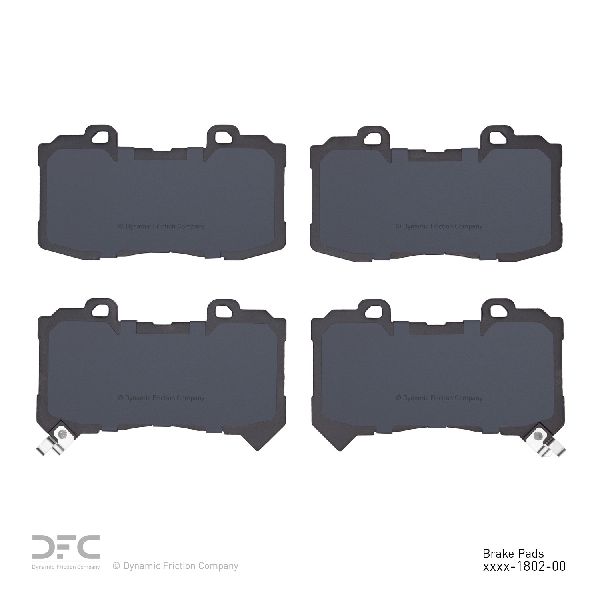 2015-2020 GMC Canyon Disc Brake Pad Set - Front (Dynamic Friction)