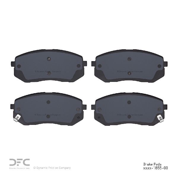 2019-2021 Hyundai Veloster Disc Brake Pad Set - Front (Dynamic Friction)