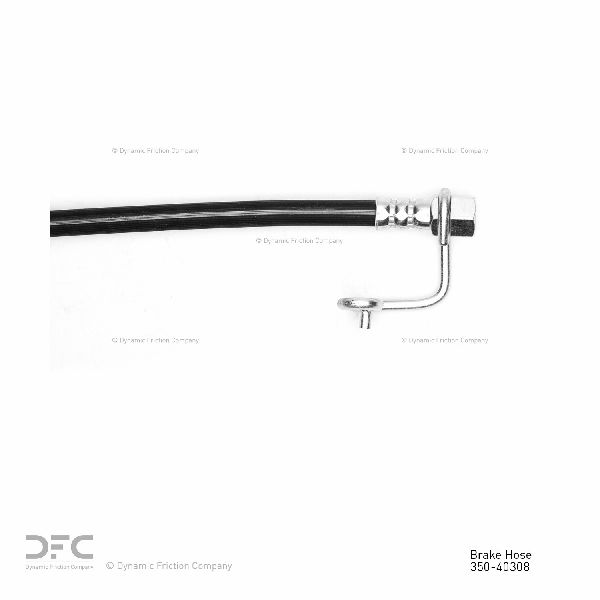2011-2018 Ram 3500 Brake Hydraulic Hose - Rear Right Lower (Dynamic Friction)