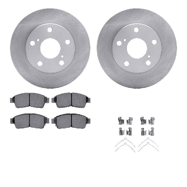 1992-1996 Toyota Camry Disc Brake Kit - Front (Dynamic Friction)