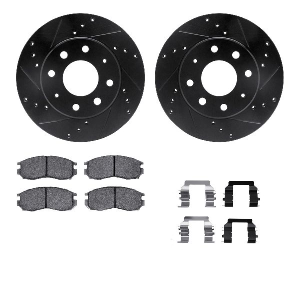 1989-1997 Mitsubishi Galant Disc Brake Kit - Front (Dynamic Friction)