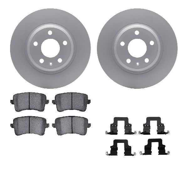 2012-2016 Audi A4 Disc Brake Kit - Rear (Dynamic Friction)