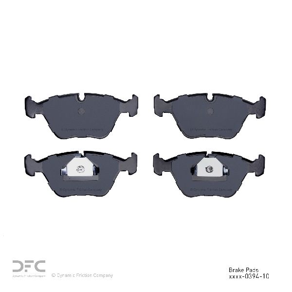 1997-2004 Jaguar XK8 Disc Brake Pad Set - Front (Dynamic Friction)