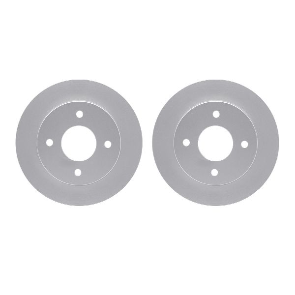 1989-1998 Nissan 240SX Disc Brake Rotor Set - Rear (Dynamic Friction)