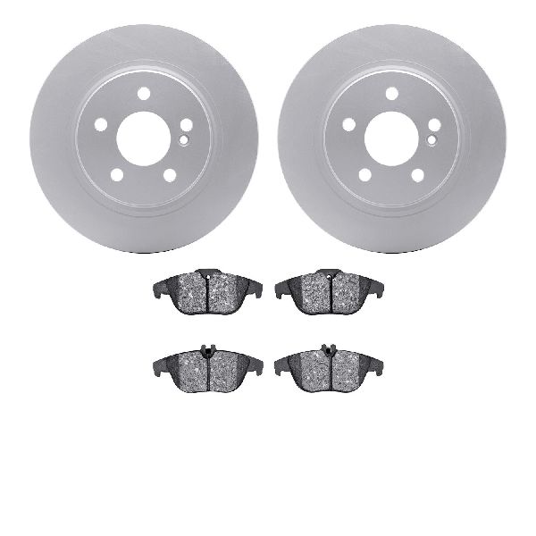 2013-2014 Mercedes-Benz C300 Disc Brake Kit - Rear (Dynamic Friction)